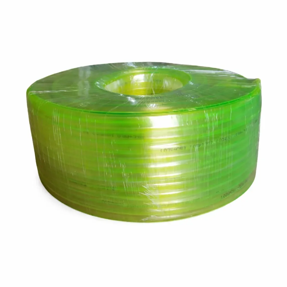 100 metros - Manguera para bencina 8/12 mm transparente amarilla