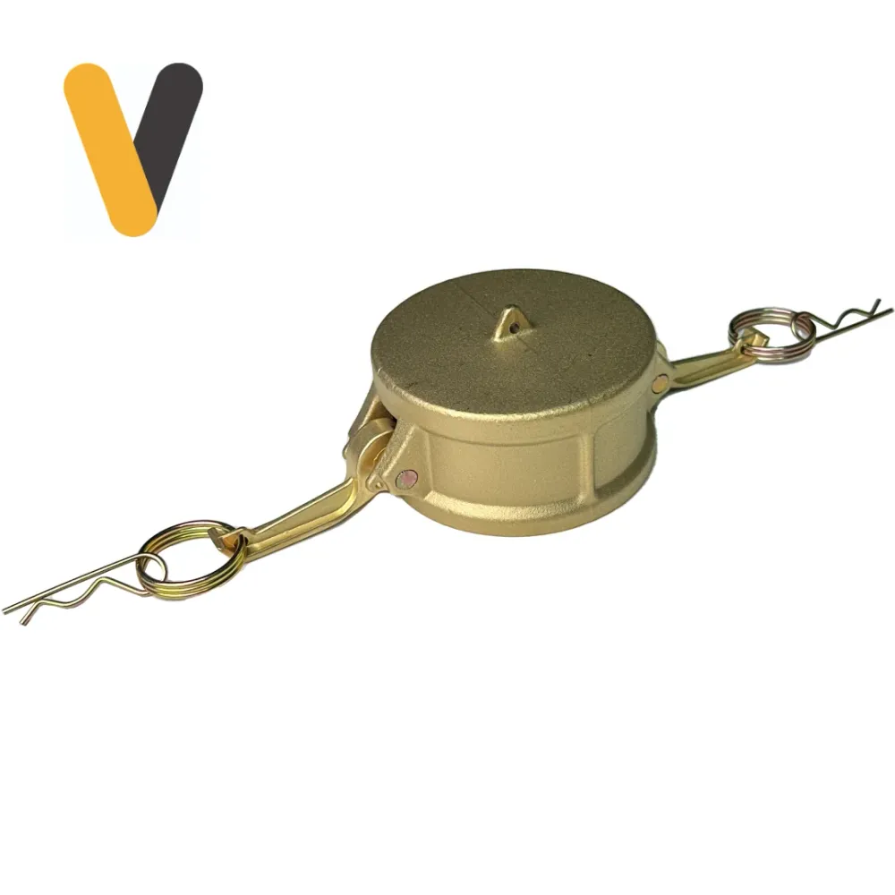 Acople Camlock Bronce Tipo DC Tapa
