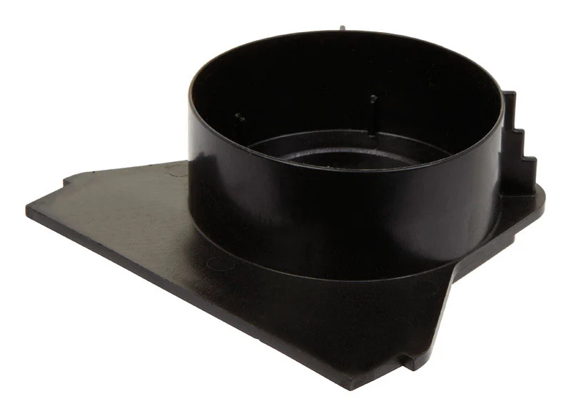 Tapa de extremo Nds de 5" negra ADS