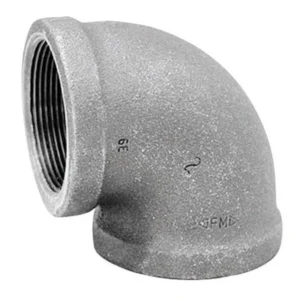 Codo de 90 grados de hierro maleable negro de 1-1/4 pulg. FPT x 1-1/4 pulg. D FPT - Oferta de la semana Anvil