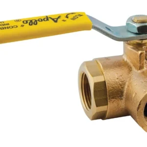 VÁLVULA DE BOLA DE 3 VÍAS 1-1/4"D Apollo