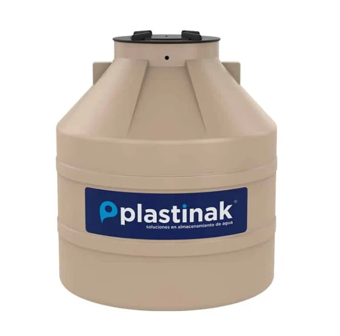 TINACO PLASTINAK TRICAPA BEIGE 1100 L ACC AQUAPLAS