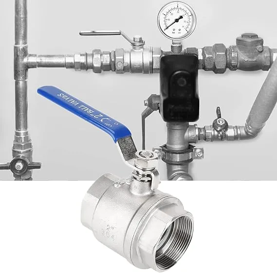 Válvula de Bola de 2" NPT Acero Inoxidable - ARCO