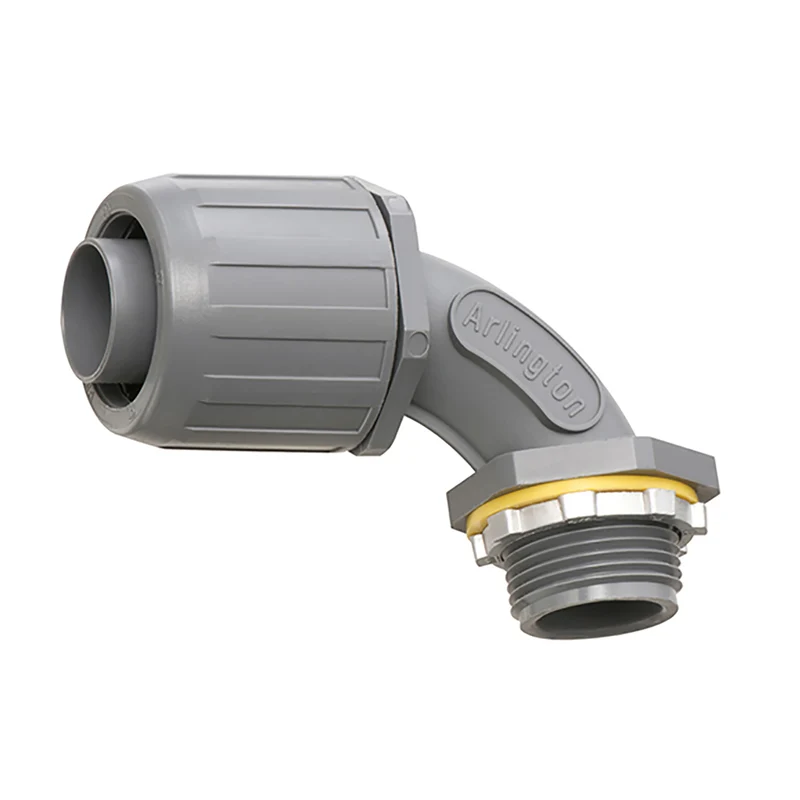Conector angular 90D de 3/4" Arlington