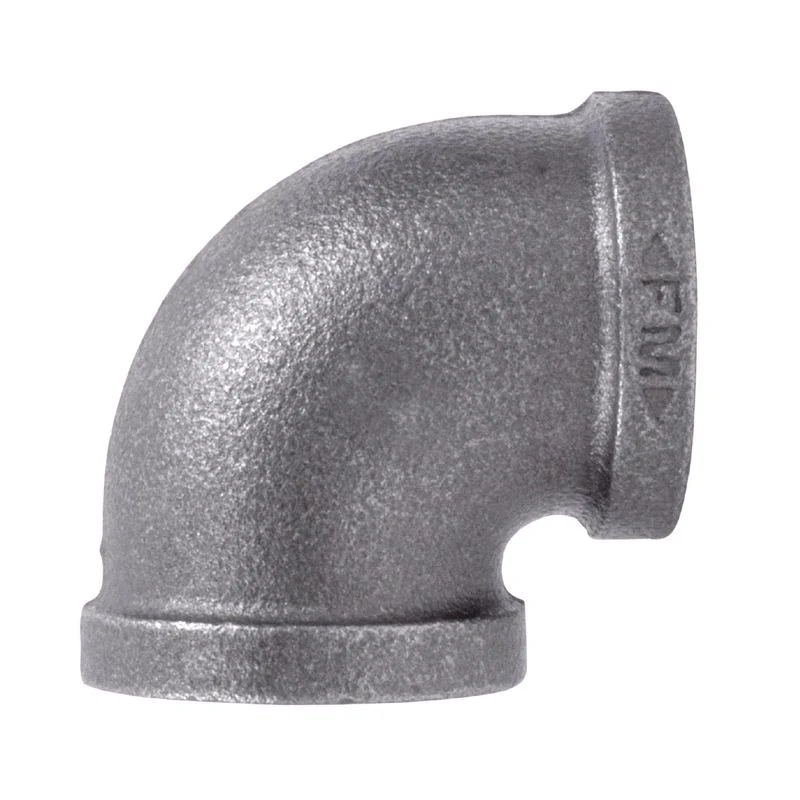 Codo de hierro maleable negro de 3/8 pulg. rosca hembra x 3/8 pulg. de diámetro de BK Products - Oferta de la semana