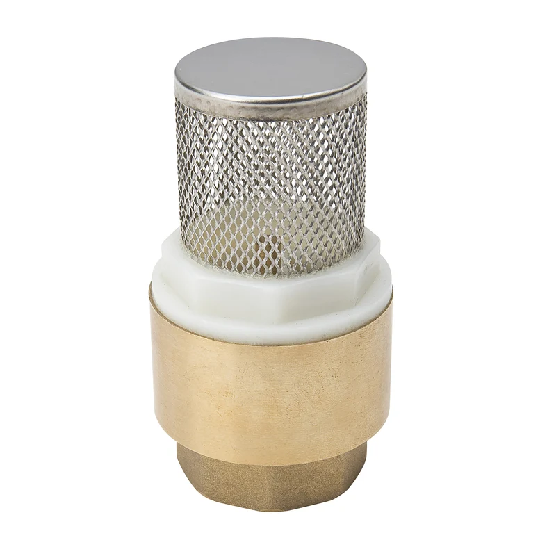 VÁLVULA DE PIE DE LATÓN DE 1" BK Products