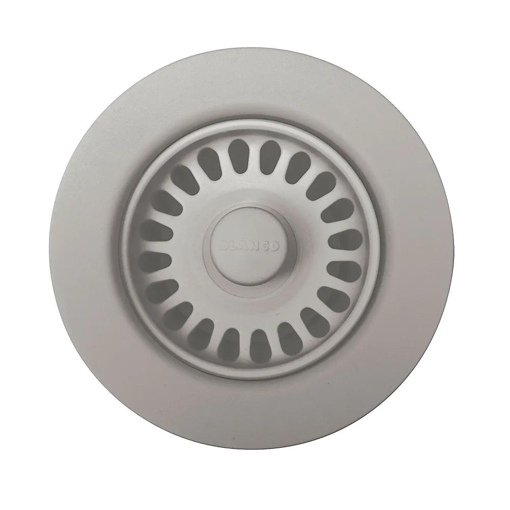 Brida decorativa para eliminación de desechos Blanco - Gris hormigón