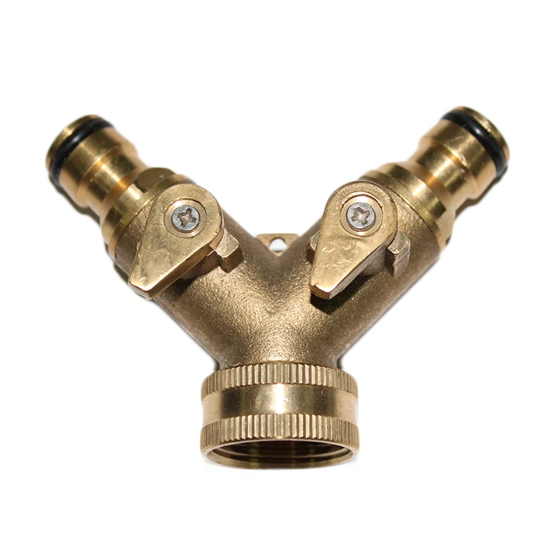 Conector Doble C/Grifo Laton Bonerva