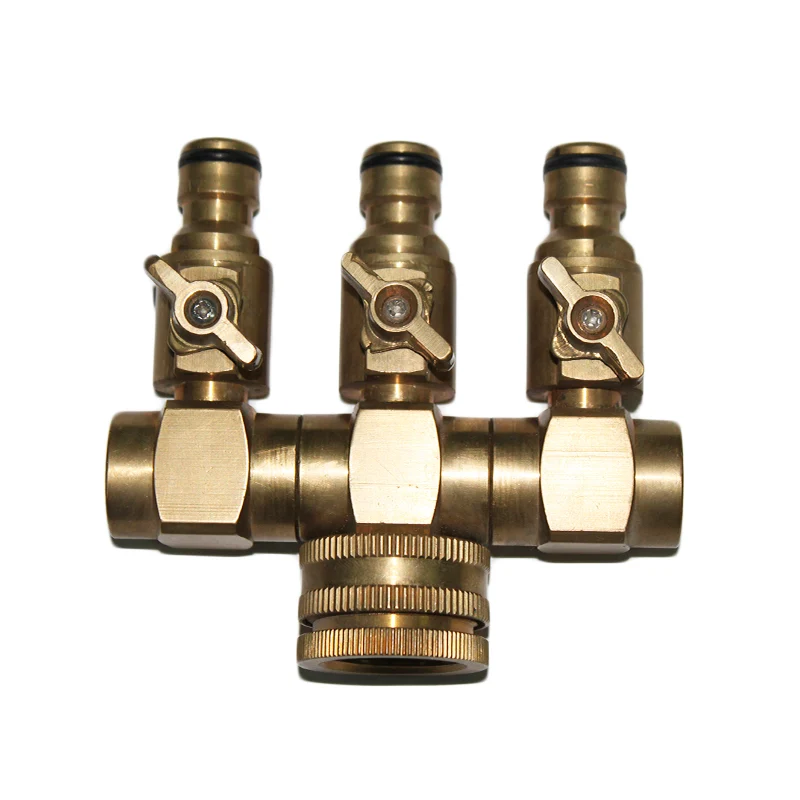 Conector Triple De Laton Bonerva