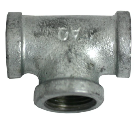TEE GALVANIZADA REFORZADA 19MM (3/4) Casa Ferretera Poniente