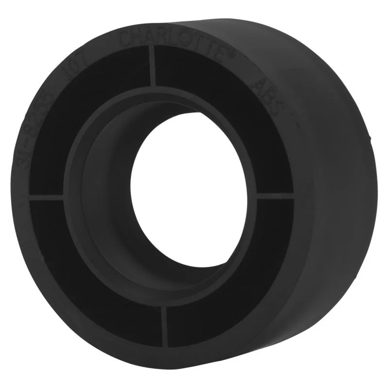Buje de ABS al ras Charlotte Pipe de 3" de cubo y 1-1/2" de espiga de diámetro - Oferta de la semana