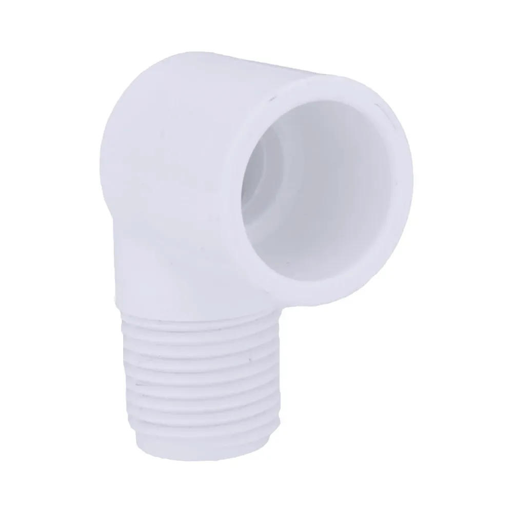 Codo de calle de 90° de PVC de 1/2" de Genova Products 32805 (paquete de 50) Charlotte Pipe