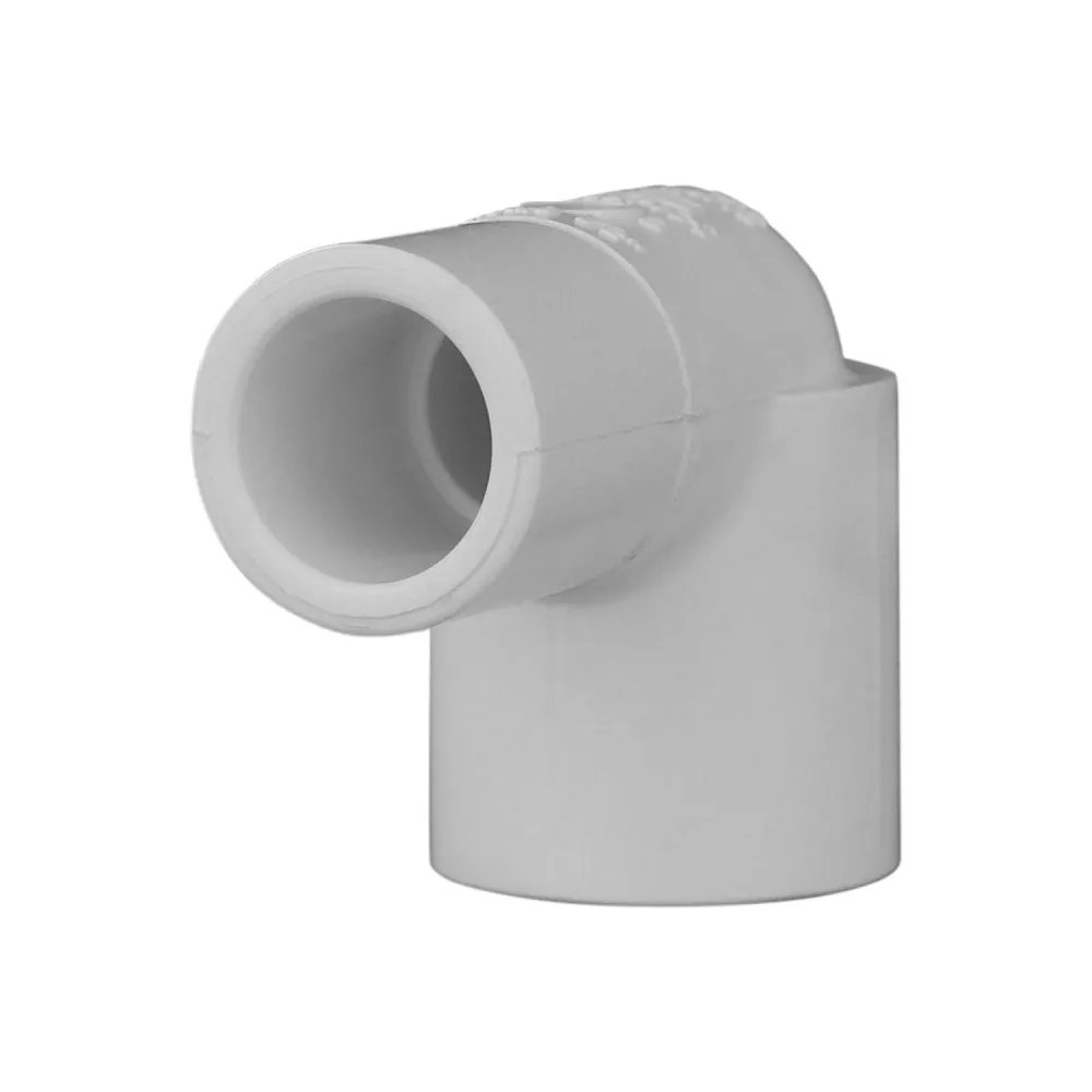 Codo de calle de 90° de PVC de 1/2" de Genova Products 32905 (paquete de 10) Charlotte Pipe