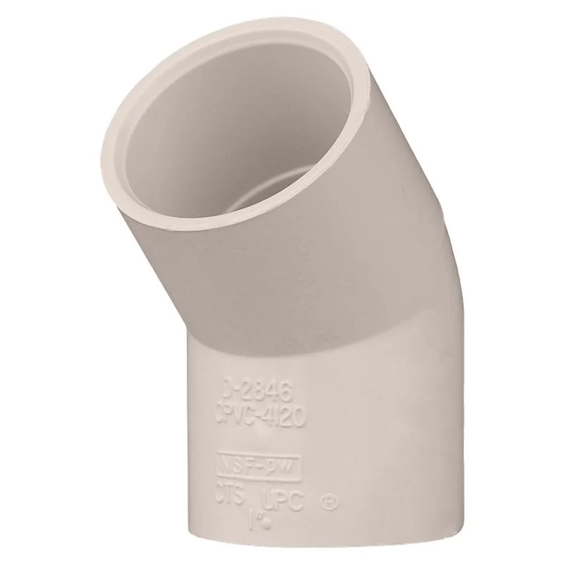 Codo de CPVC Charlotte Pipe FlowGuard de 1 pulg. con conexión deslizante y 1 pulg. con conexión deslizante en D - Oferta d...
