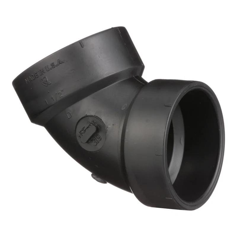 Codo de 60 grados de ABS Charlotte Pipe con conector de 1-1/2" y conector D de 1-1/2" - Oferta de la semana