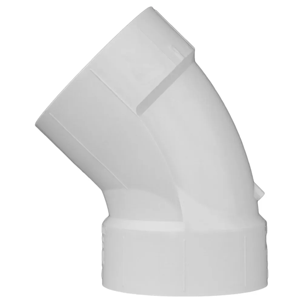 Codo 45 Pvc Dwv 6" Alto x Alto Charlotte Pipe