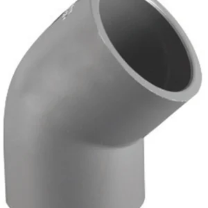 Codo de PVC de 45 grados Charlotte Pipe Schedule 80 de 1 pulg. con conexión deslizante x 1 pulg. con conexión deslizante (...