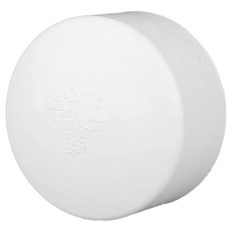 Tapa de PVC Charlotte Pipe Schedule 30 de 3" de diámetro x 3" de diámetro (paquete de 1) - Oferta de la semana
