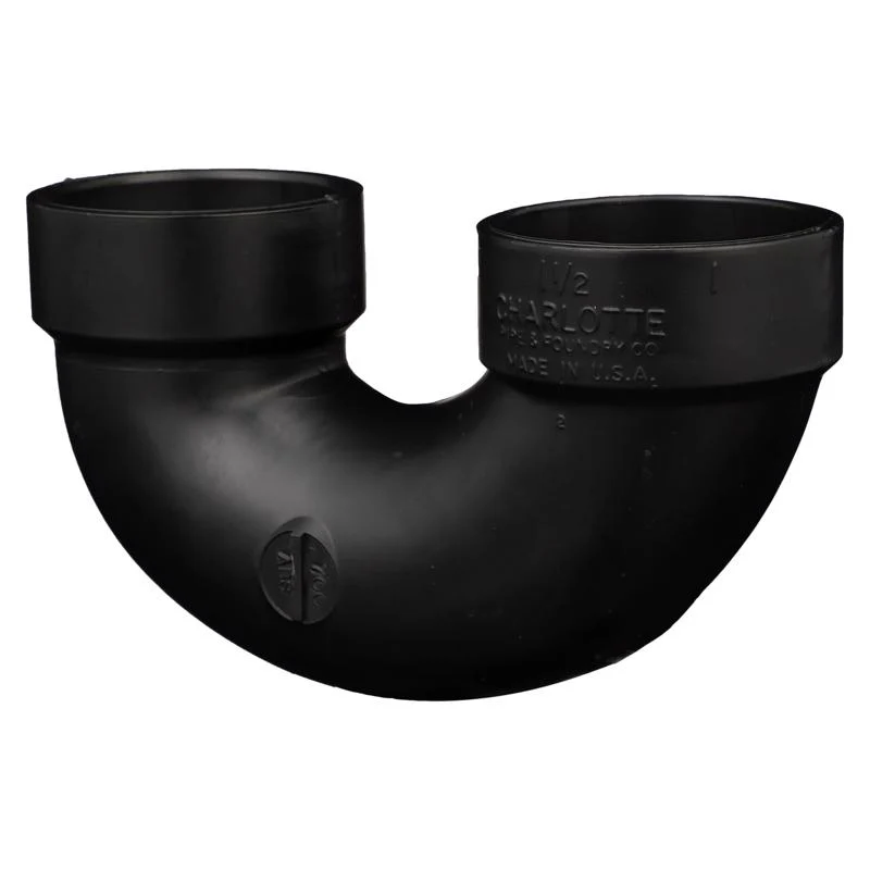Tuberí Charlotte Pipe con conector en U de ABS de 1-1/2" de diámetro x 1-1/2" de diámetro - Oferta de la semana