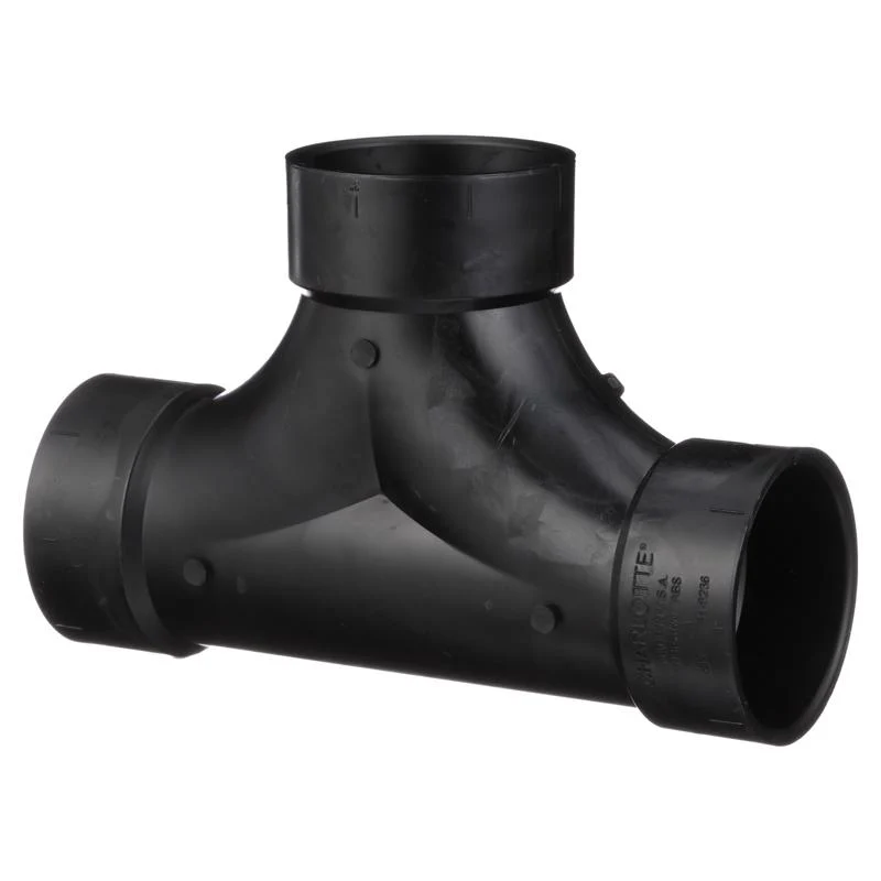 Tuberí Charlotte Pipe con conexión en T de ABS de 3" de diámetro y 3" de diámetro - Oferta de la semana