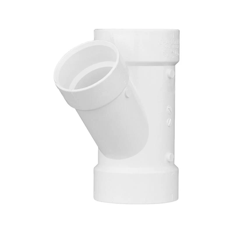 Tuberí Charlotte Schedule 30, conector en Y de PVC de 3 pulgadas de diámetro x 3 pulgadas de diámetro (paquete de 1) - Ofe...