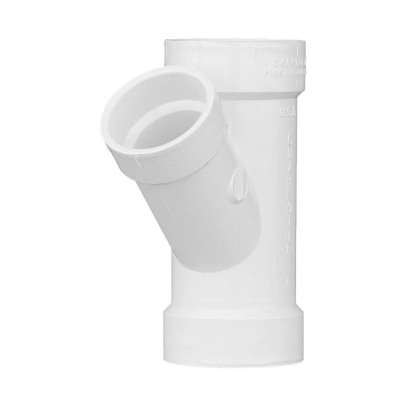 Tuberí Charlotte Schedule 40, conector en Y reductor de PVC de 1-1/2" de diámetro x 2" de diámetro (paquete de 1) - Oferta...