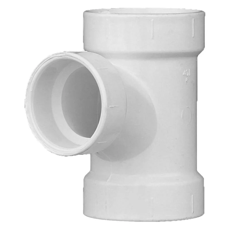 Tuberí Charlotte Schedule 40, conexión en T de PVC de 2" de diámetro x 2" de diámetro (paquete de 1) - Oferta de la semana...