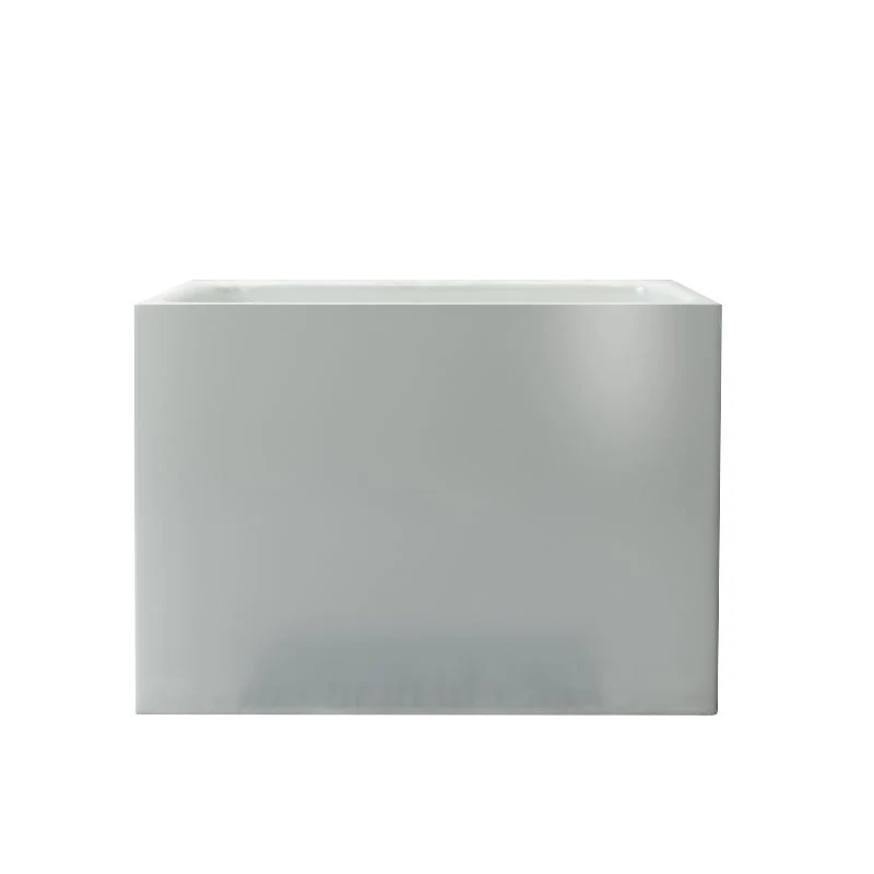 Bañera de acrílico rectangular del cuarto de baño de la bañera del frente del delantal del estilo moderno Clearhalo