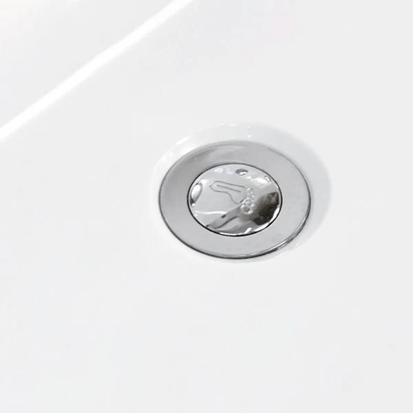 Bañera de inmersión de pared, bañera rectangular moderna con acabado antiguo Clearhalo