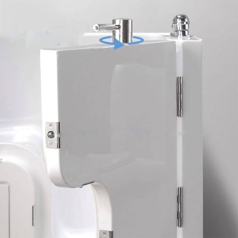 Bañera de inmersión/aire/bañera de hidromasaje, bañera rectangular acrílica de espalda pared Clearhalo