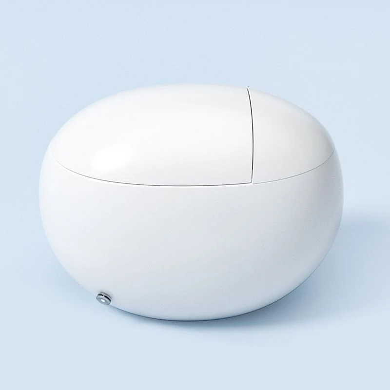Bidé blanco con control de temperatura para montaje en suelo, 19,30" de alto Clearhalo