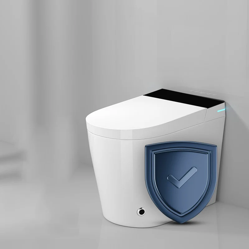 Bidé inteligente alargado moderno para montaje en suelo con asiento calefactable Clearhalo