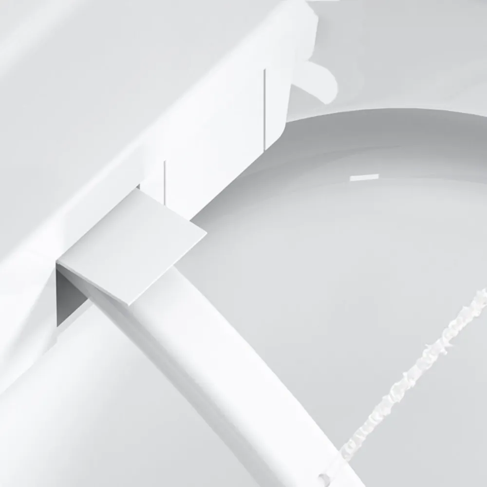 Bidé inteligente alargado para montaje en suelo con secadora y asiento calefactable Clearhalo