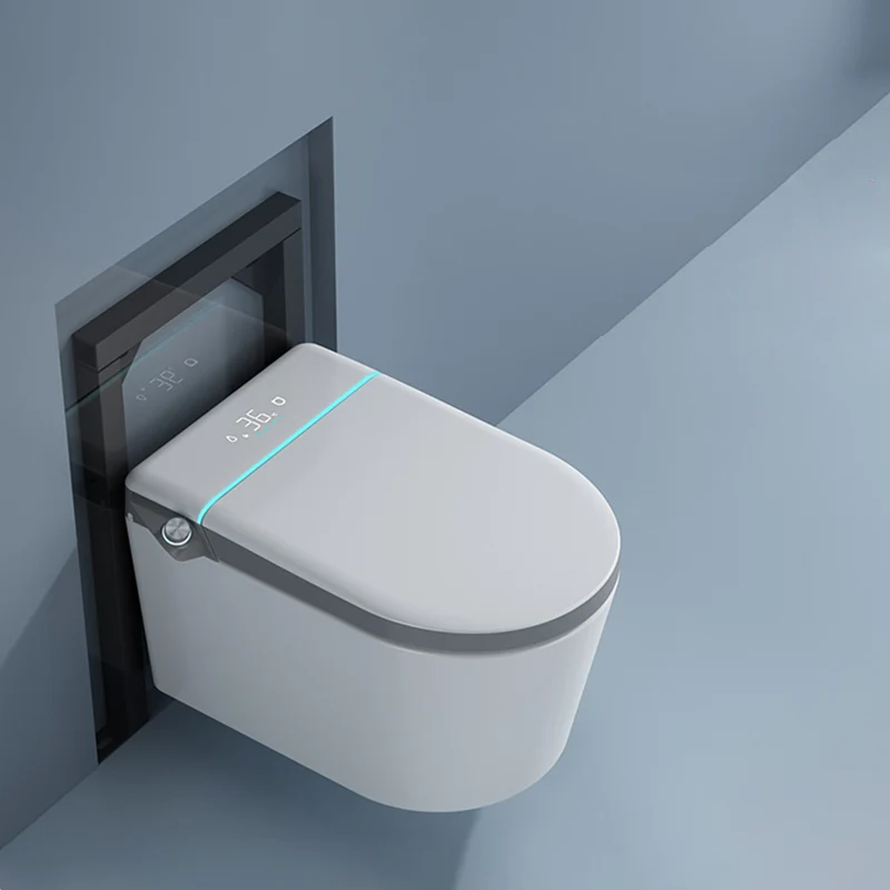 Bidé inteligente alargado sin control de presión de agua Bidé horizontal Clearhalo