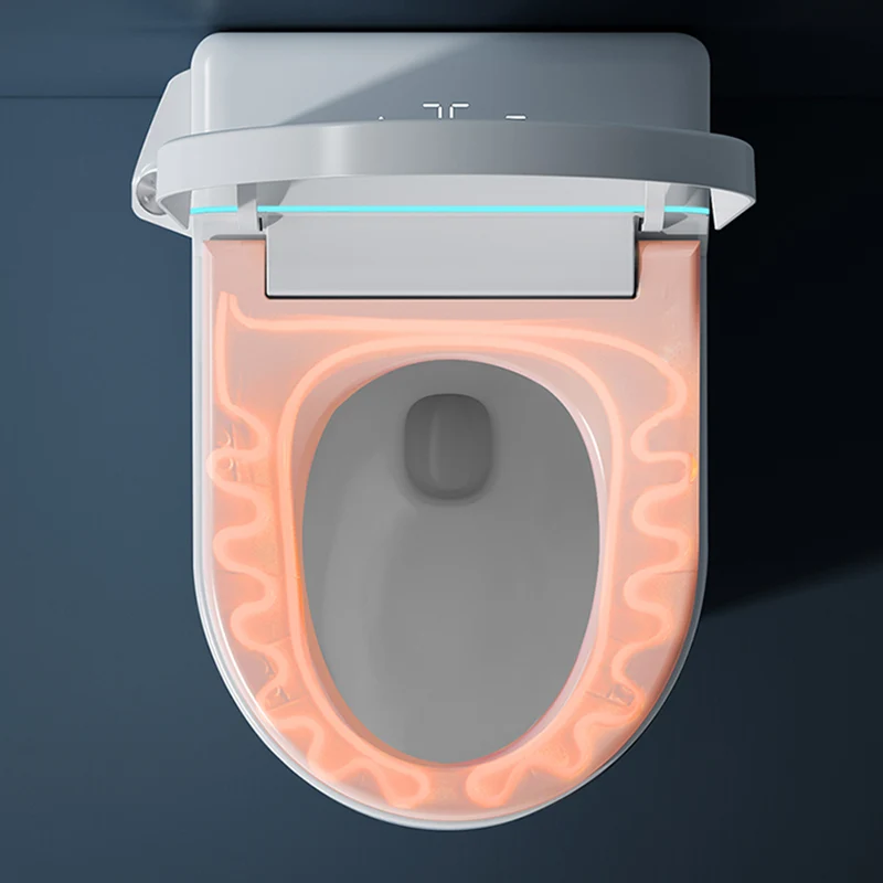 Bidé inteligente alargado sin control de presión de agua Bidé horizontal Clearhalo