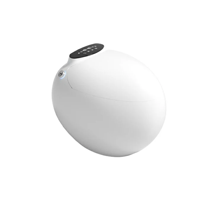 Bidé inteligente redondo de cerámica resistente las manchas con control de temperatura Clearhalo