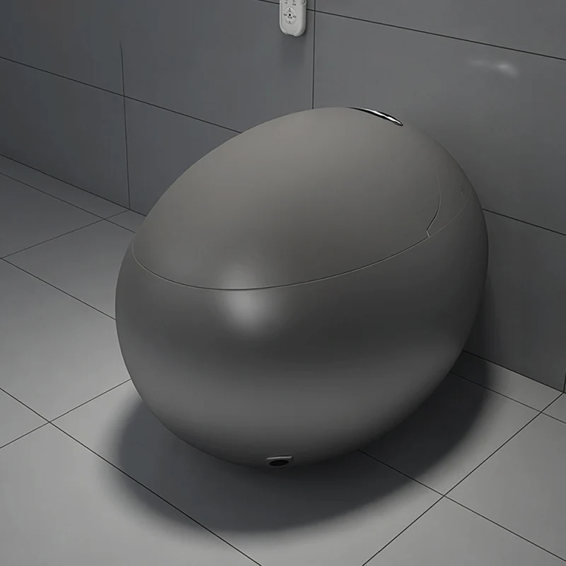 Bidé de montaje en piso con control de presión de agua en bidé con asiento calefactable negro Clearhalo