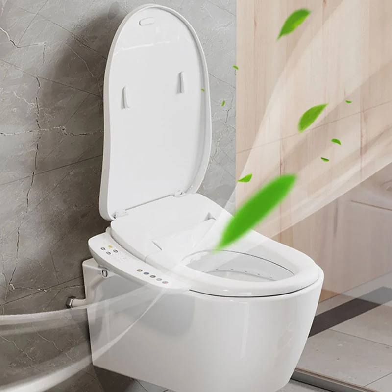Bidé de pared con bidé y asiento sin control de presión de agua para el hogar Clearhalo