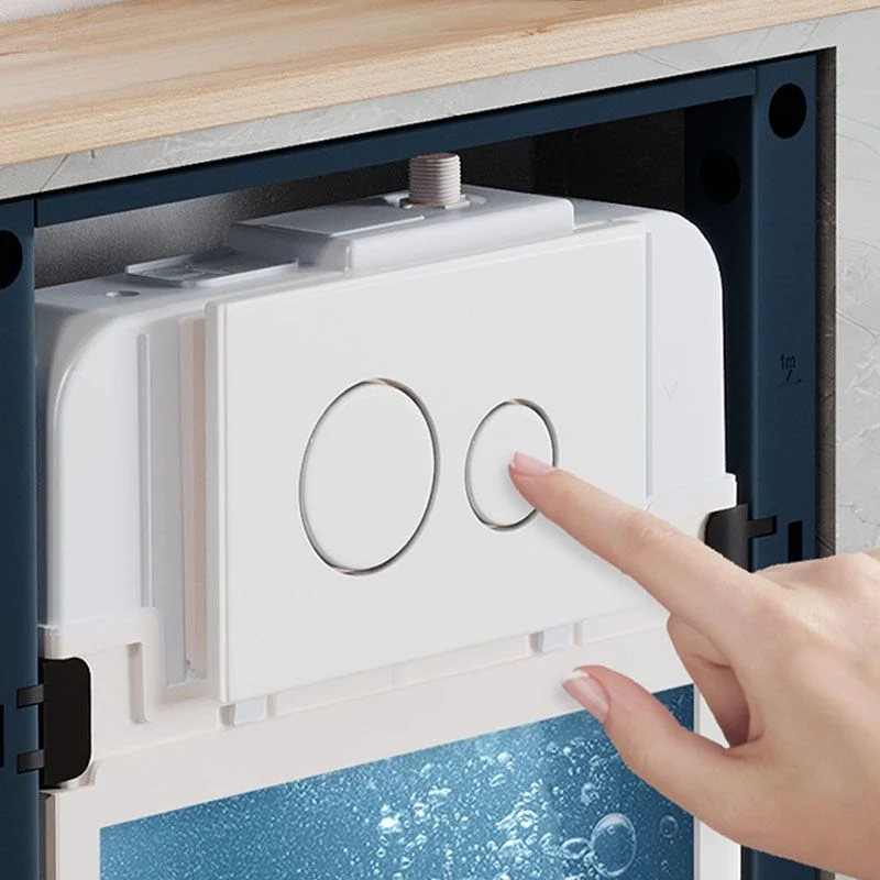 Bidé de pared con bidé y asiento sin control de presión de agua para el hogar Clearhalo