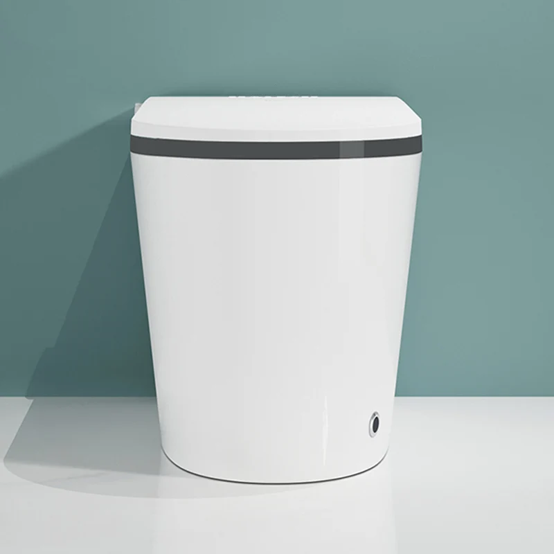 Bidé de pie moderno con asiento calefactable y mando distancia incluido Clearhalo