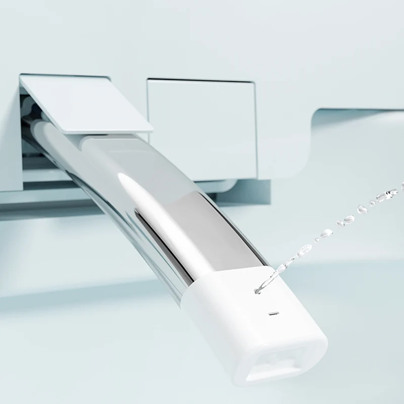 Bidé de suelo todo en uno antimicrobiano blanco con asiento calefactable y control de temperatura Clearhalo