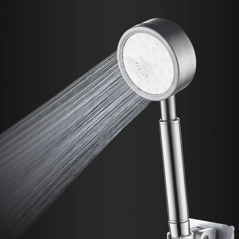 Cabezal de ducha de acero inoxidable Cabezal de ducha de estilo moderno con forma redonda Clearhalo