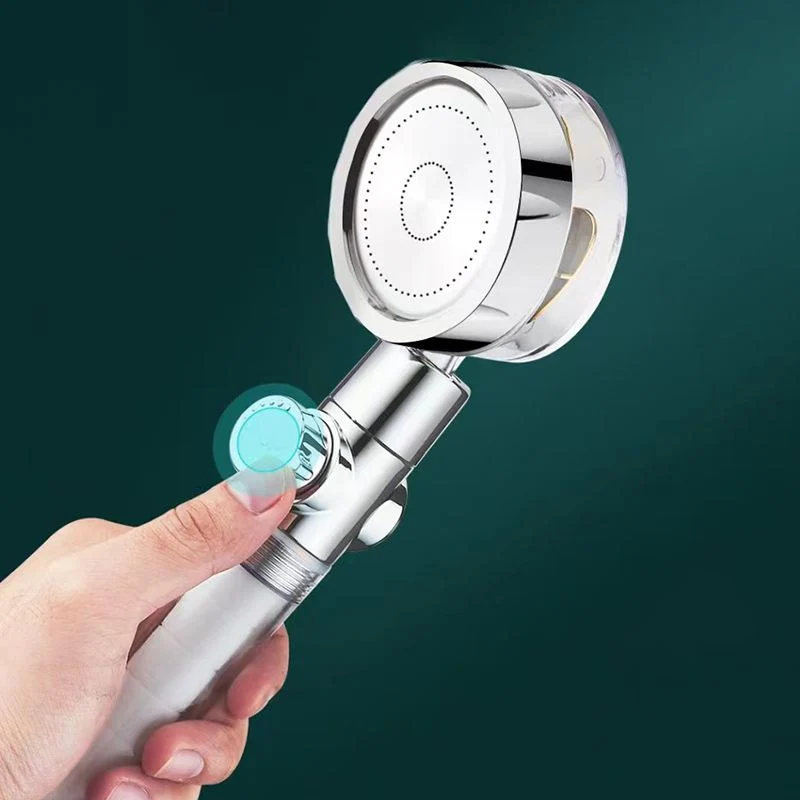 Cabezal de ducha ajustable Combinación de ducha redonda moderna con ajuste único Clearhalo