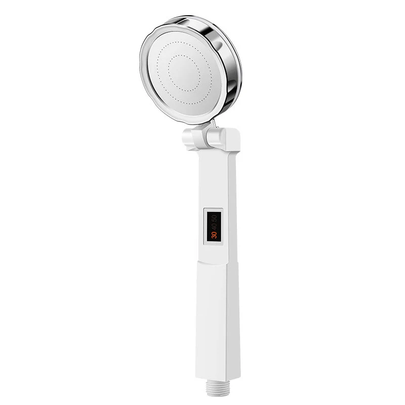 Cabezal de ducha ajustable moderno, cabezal de ducha de plástico con filtración de agua Clearhalo