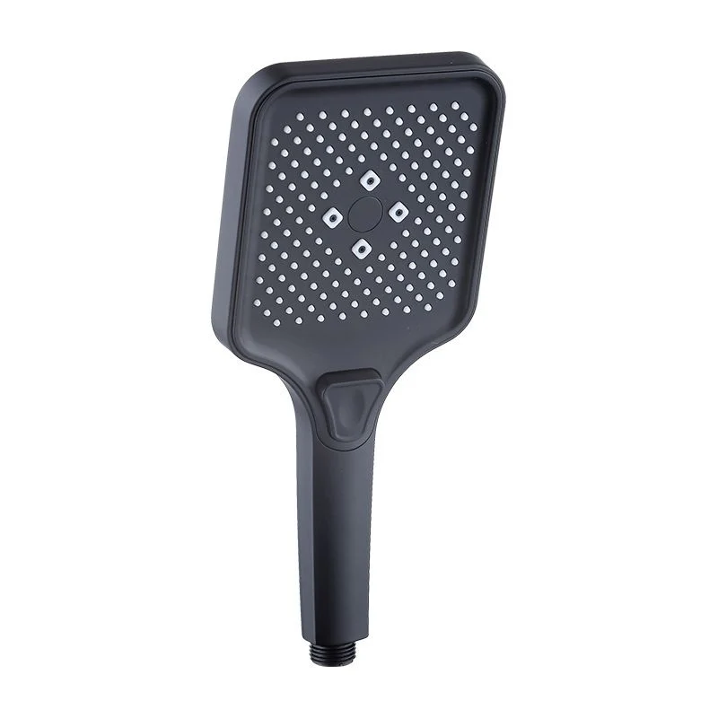 Cabezal de ducha cuadrado combinado cabezales de ducha ajustables con caída de lluvia moderna Clearhalo