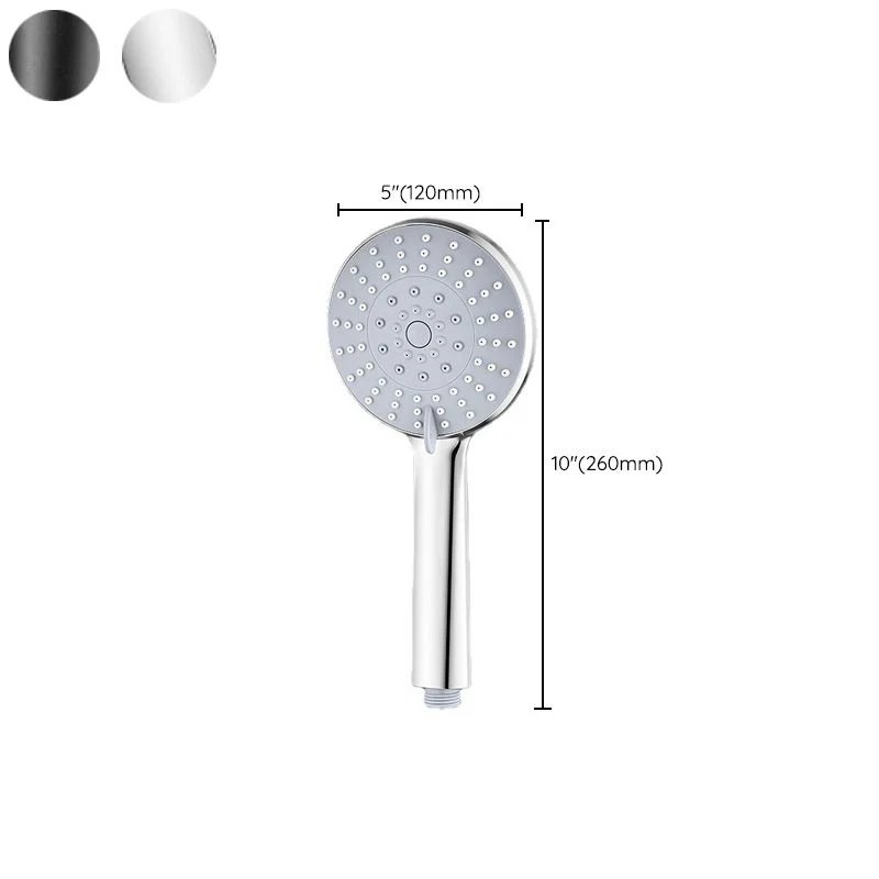 Cabezal de ducha de mano contemporáneo combinado con cabezal de ducha de 5 posiciones Clearhalo