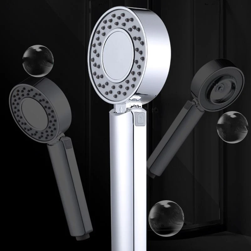 Cabezal de ducha de mano moderno, cabezal de ducha de pared de plástico Clearhalo