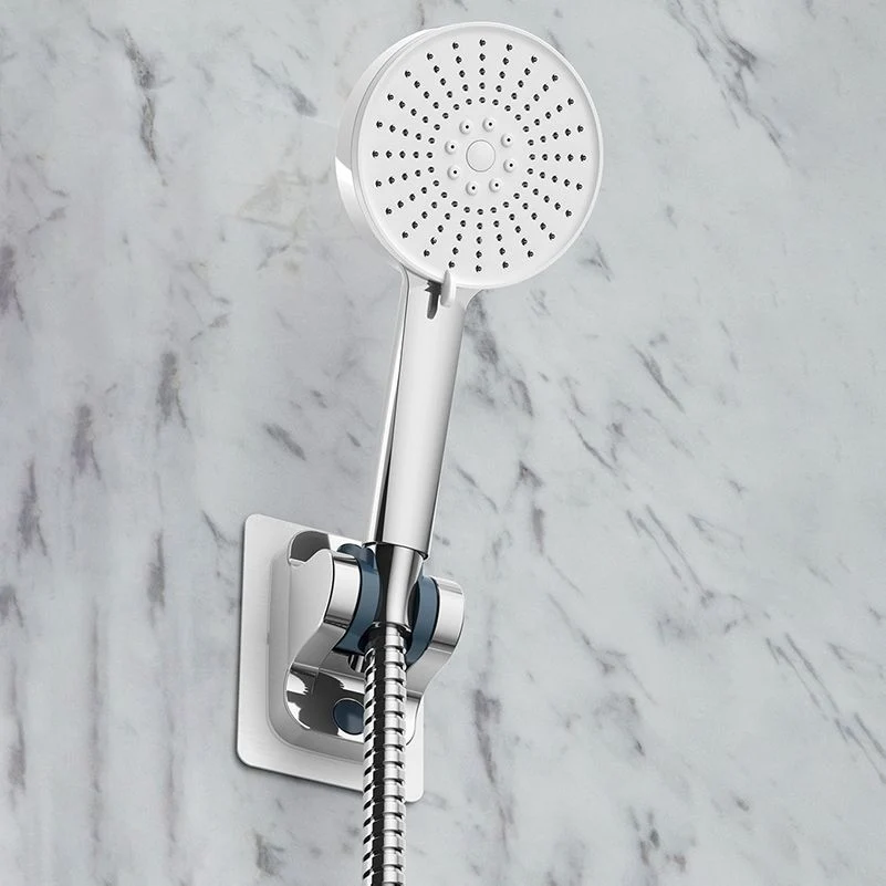 Cabezal de ducha de mano de plástico, ducha de mano redonda con autolimpieza Clearhalo