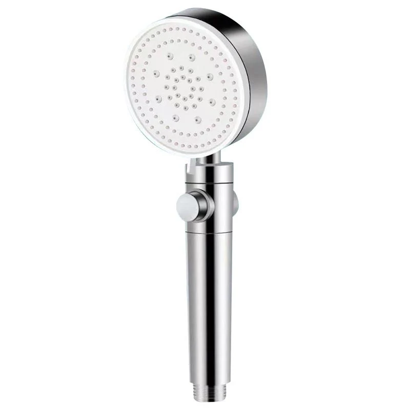 Cabezal de ducha moderno, cabezal de ducha autolimpiante de plástico redondo de mano Clearhalo