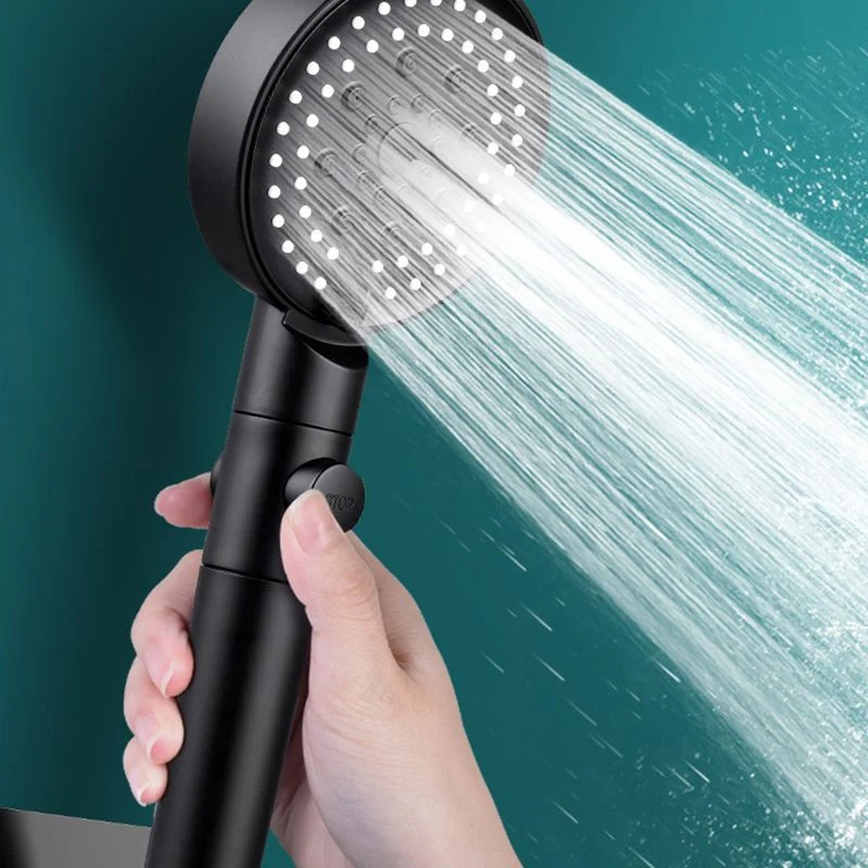 Cabezal de ducha de pared de plástico, cabezal de ducha de mano moderno Clearhalo
